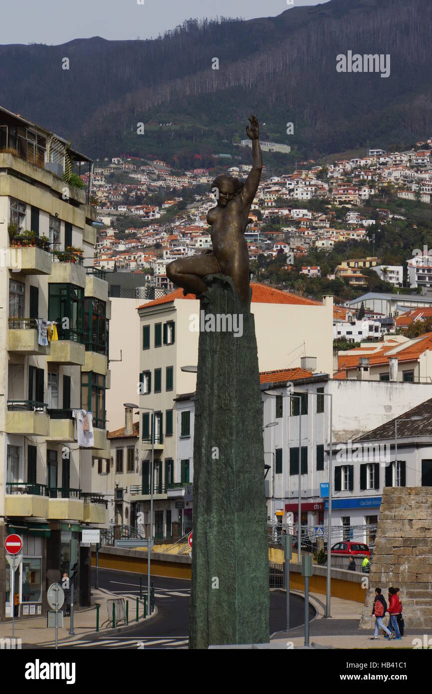 autonomy monument Stock Photo