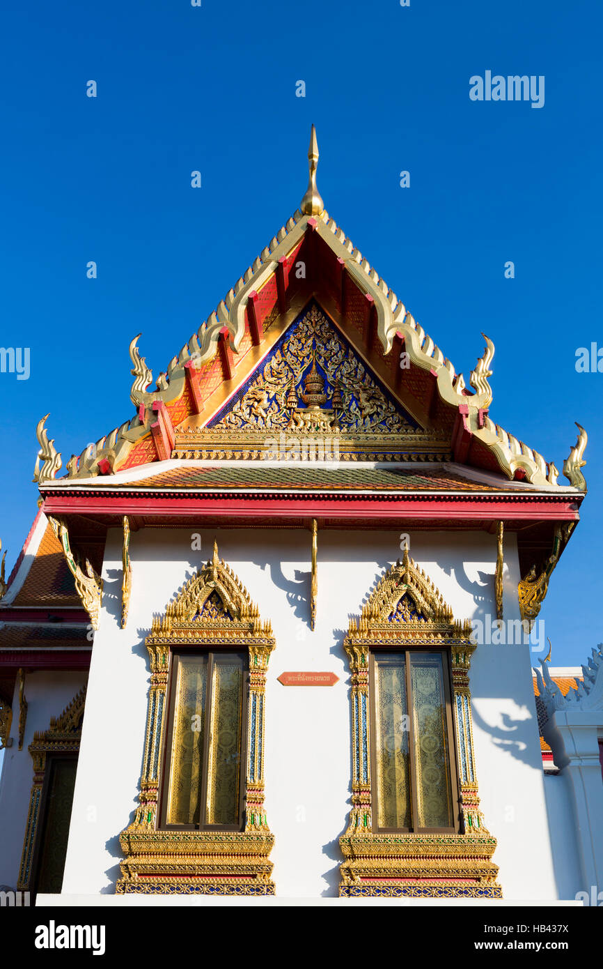 Famous marble temple in Bangkok - Thailand Stock Photo - Alamy
