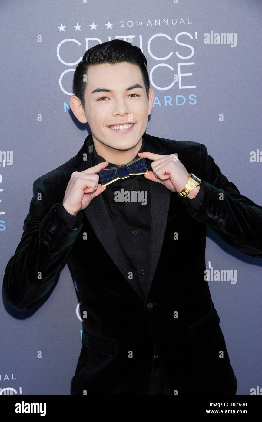 Ryan Potte attends the 20th Critics’ Choice Movie Awards at the