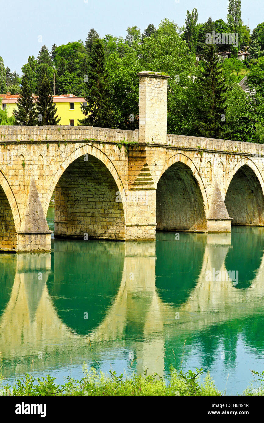 Mehmed Pasha bridge Stock Photo