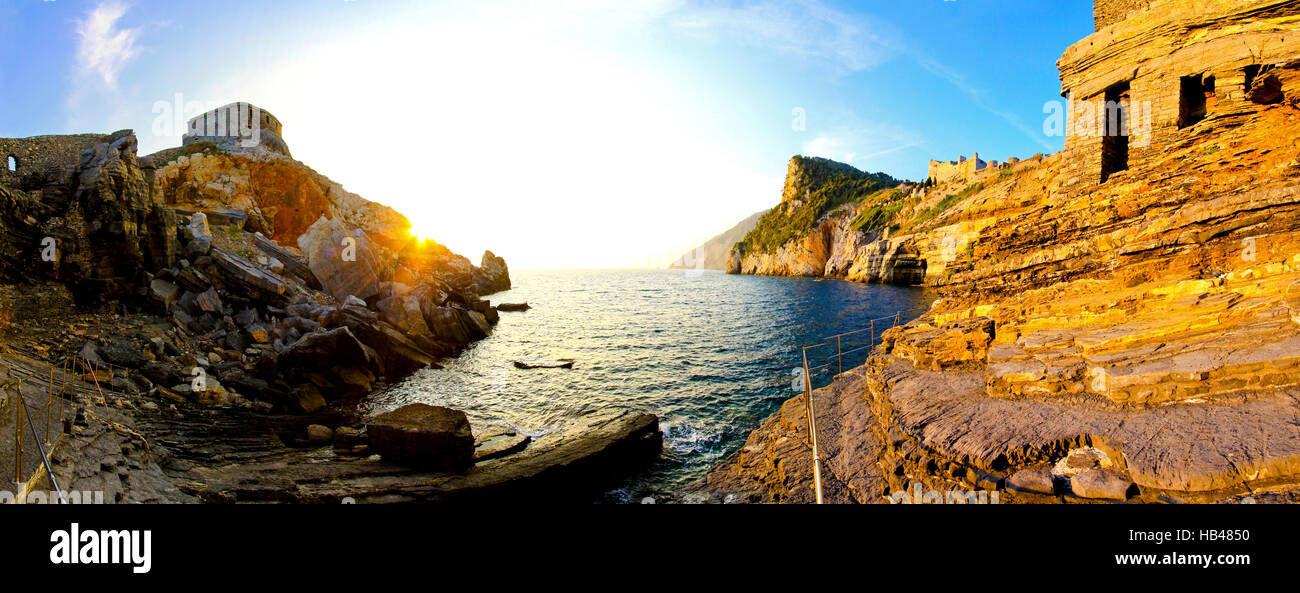 Liguria coast Stock Photo