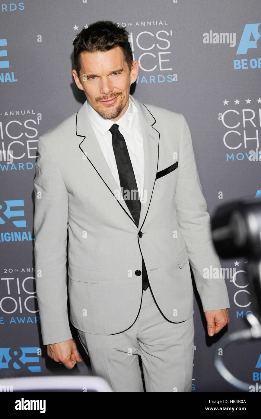 Actor Ethan Hawke attends the 20th Critics' Choice Movie Awards at the ...