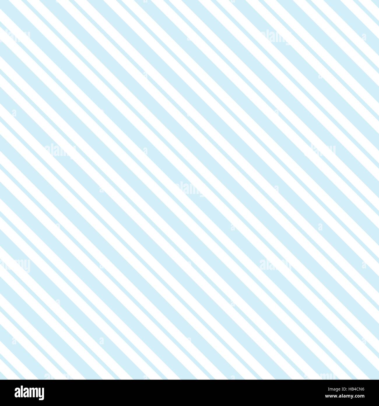 Blue seamless tilted striped pattern packaging paper background in vector format Stock Vector