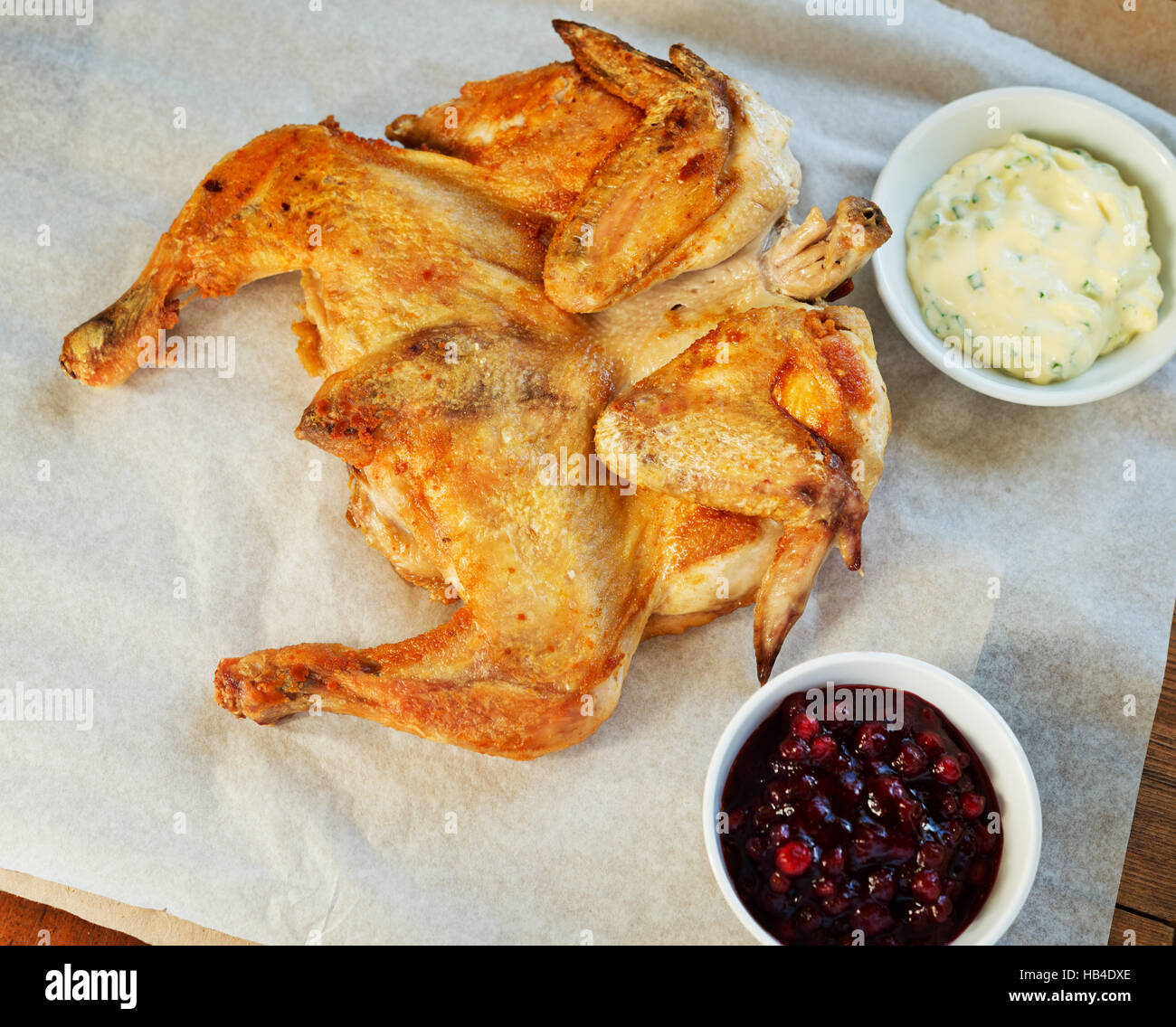 tobacco chicken recipe Tobacco chicken hi-res stock photography and images