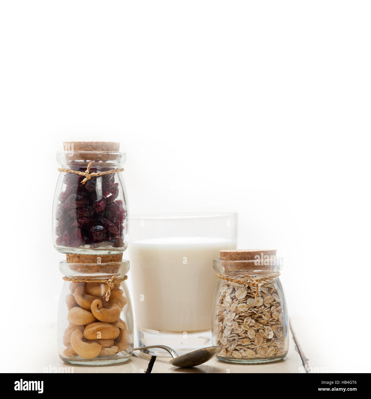 healthy breakfast ingredients Stock Photo - Alamy