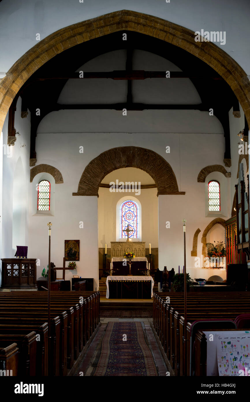 Saints church brixworth northamptonshire england hires stock