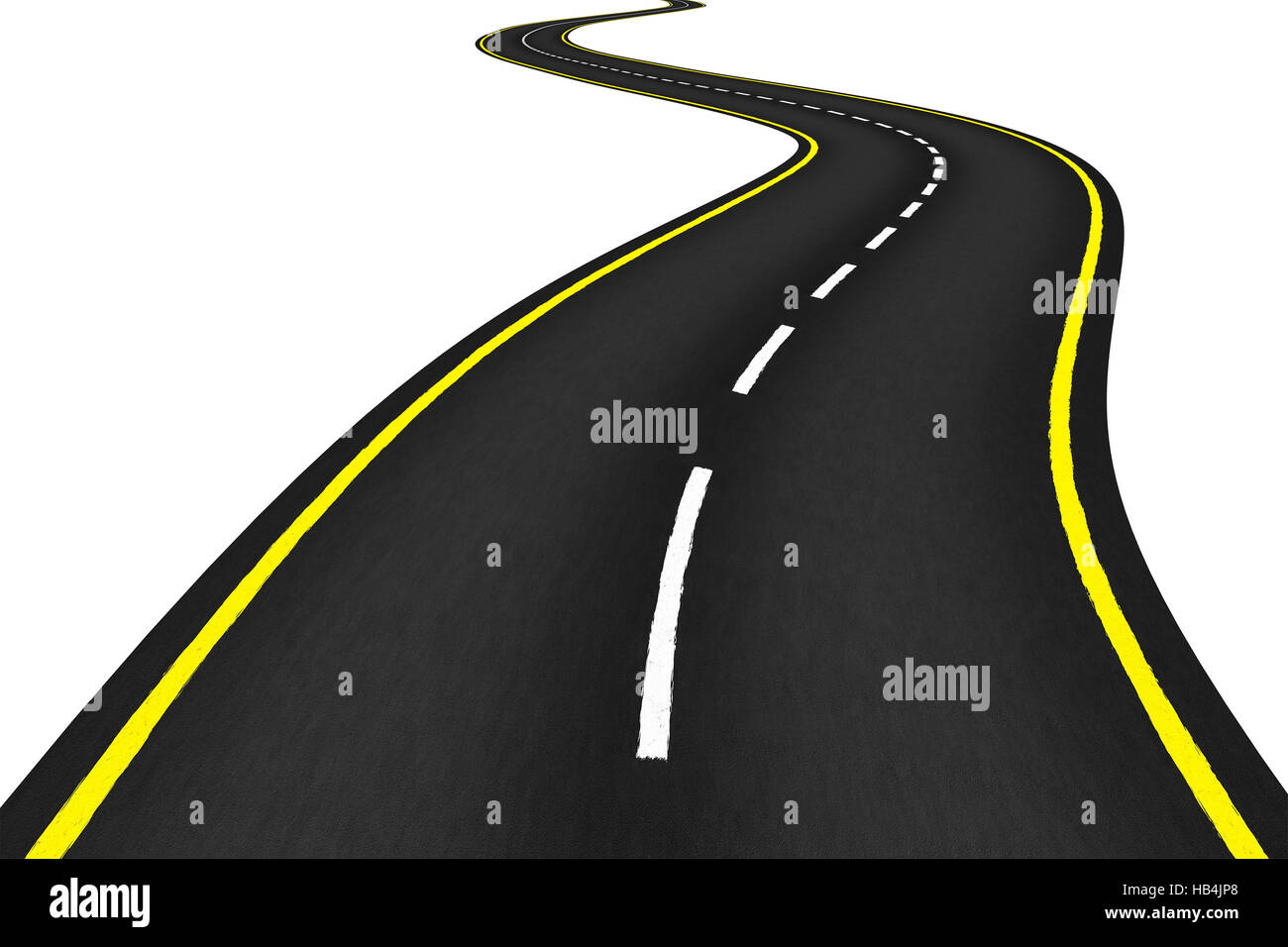 Winding road illustration hires stock photography and images Alamy