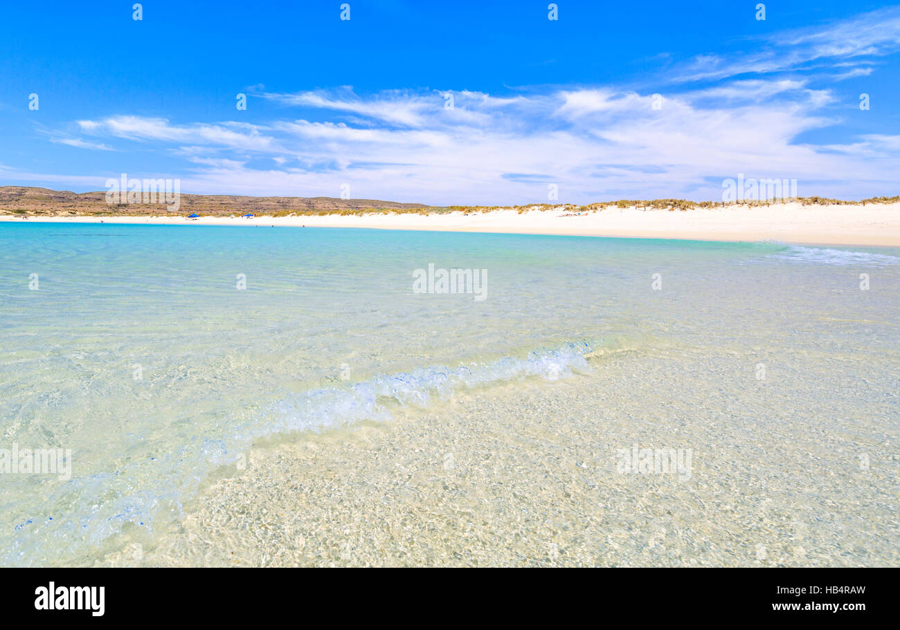 Turquoise Bay beach in Cape Range National Park, Western Australia Stock Photo