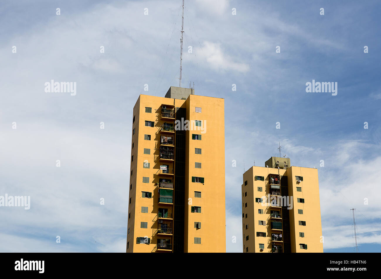 high buildings in buenos aires Stock Photo