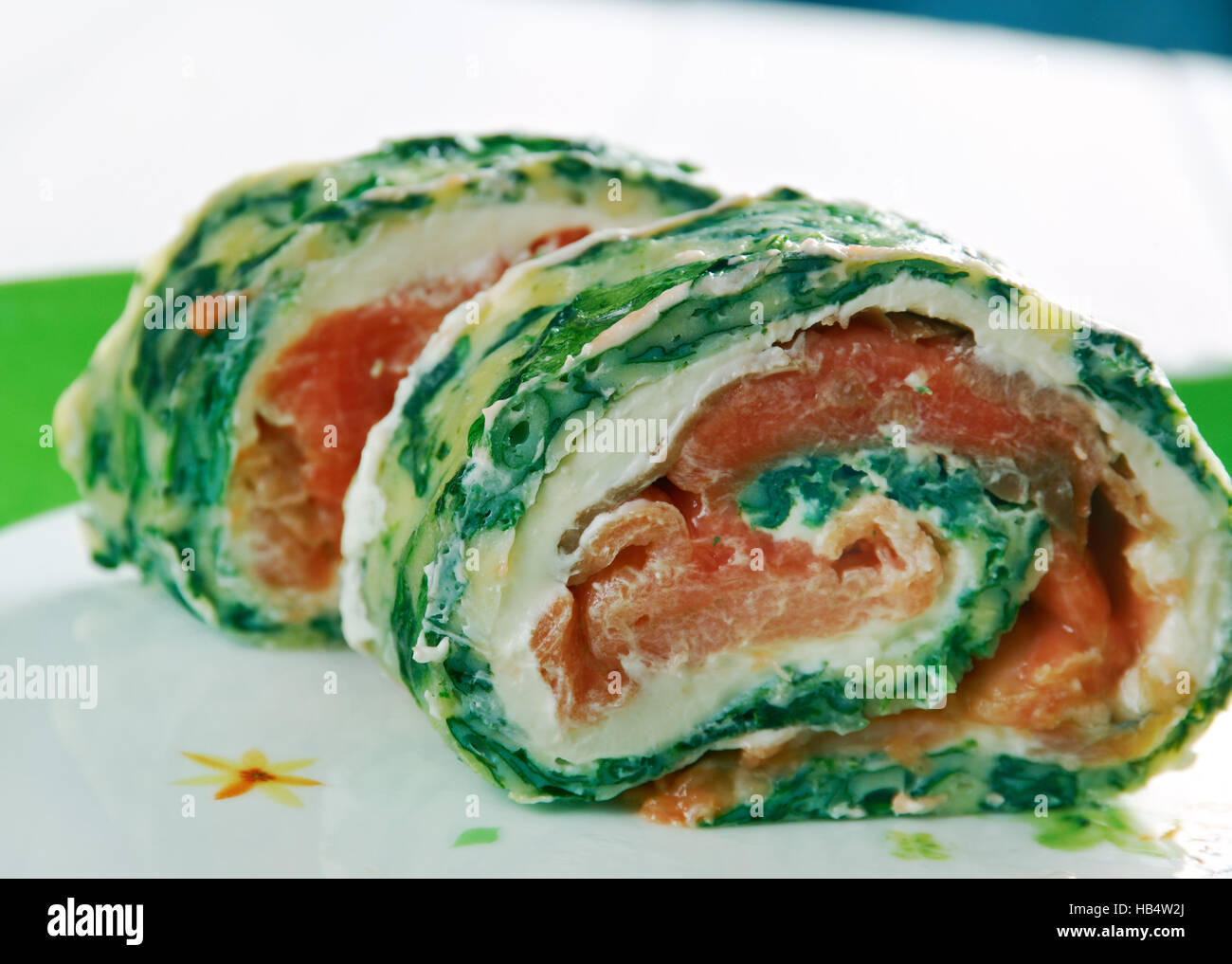 Courgette roulade hi-res stock photography and images - Alamy