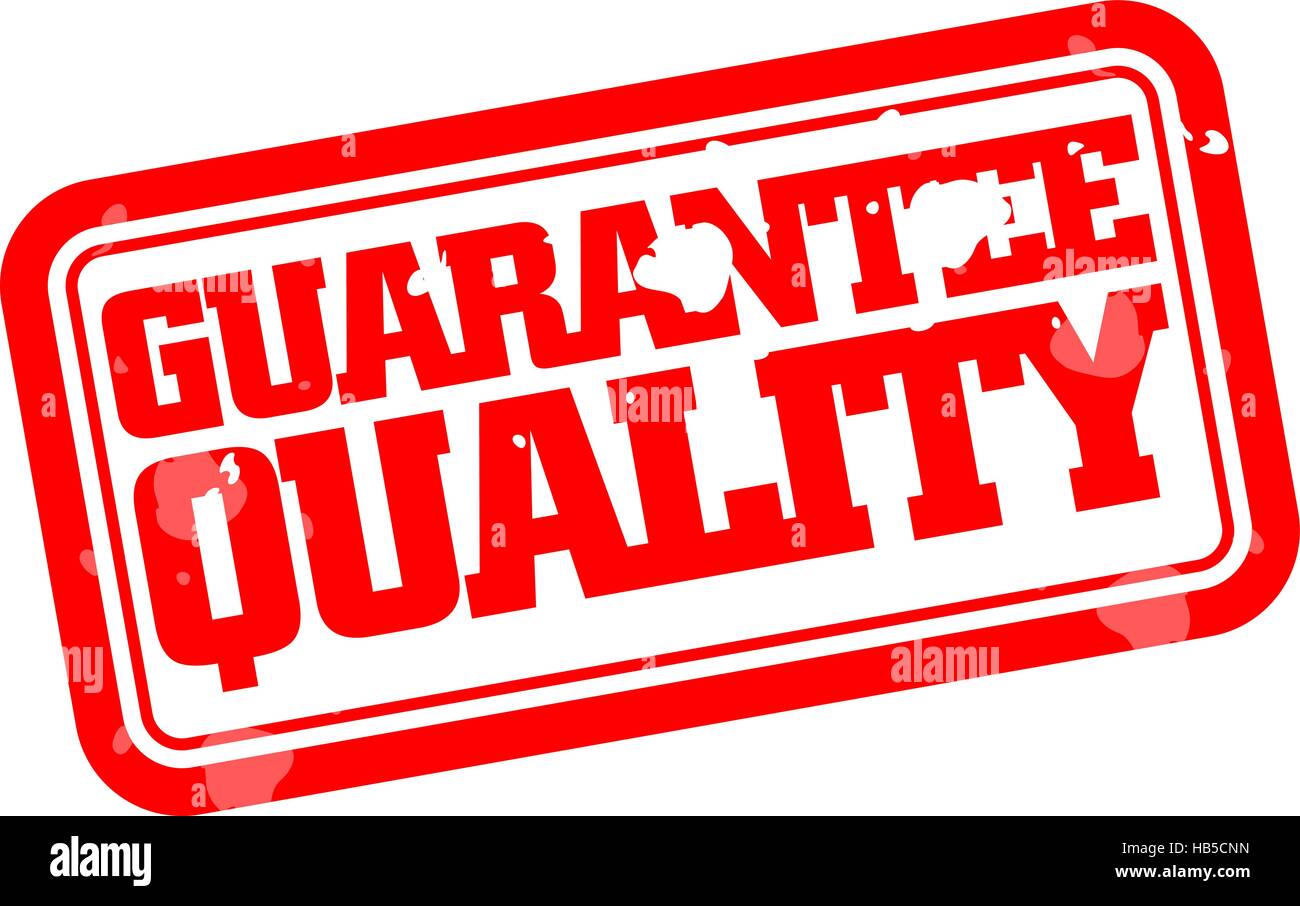 Guarantee quality rubber stamp Stock Vector Image & Art - Alamy