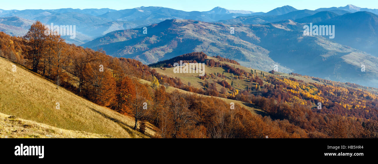 Golden autumn in mountain Stock Photo - Alamy