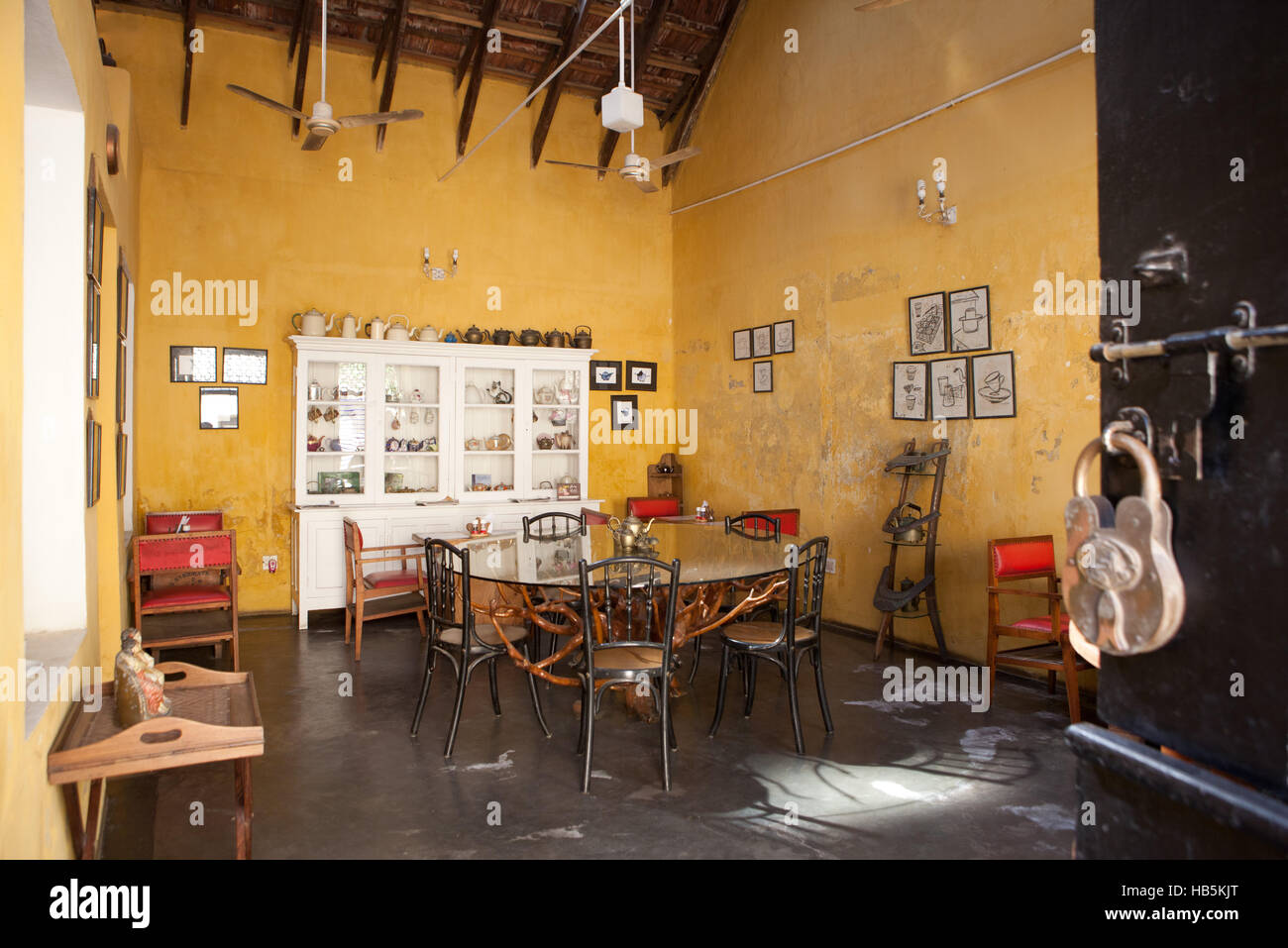 Teapot Cafe in Fort Kochi (Cochin),Kerala, India Stock Photo Alamy