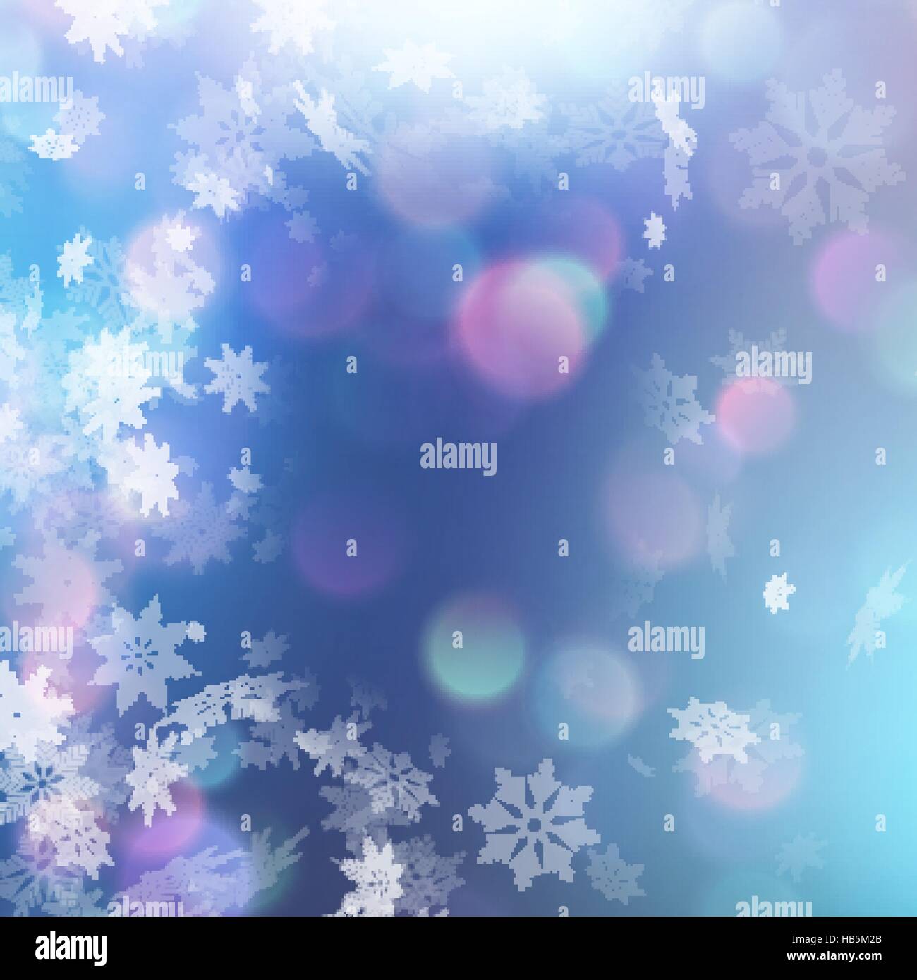 Christmas background with snowflakes. EPS 10 Stock Vector Image & Art ...
