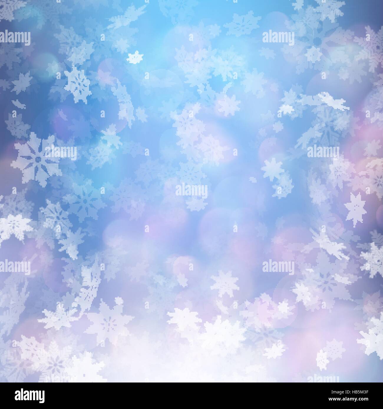 Christmas background with snowflakes. EPS 10 Stock Vector