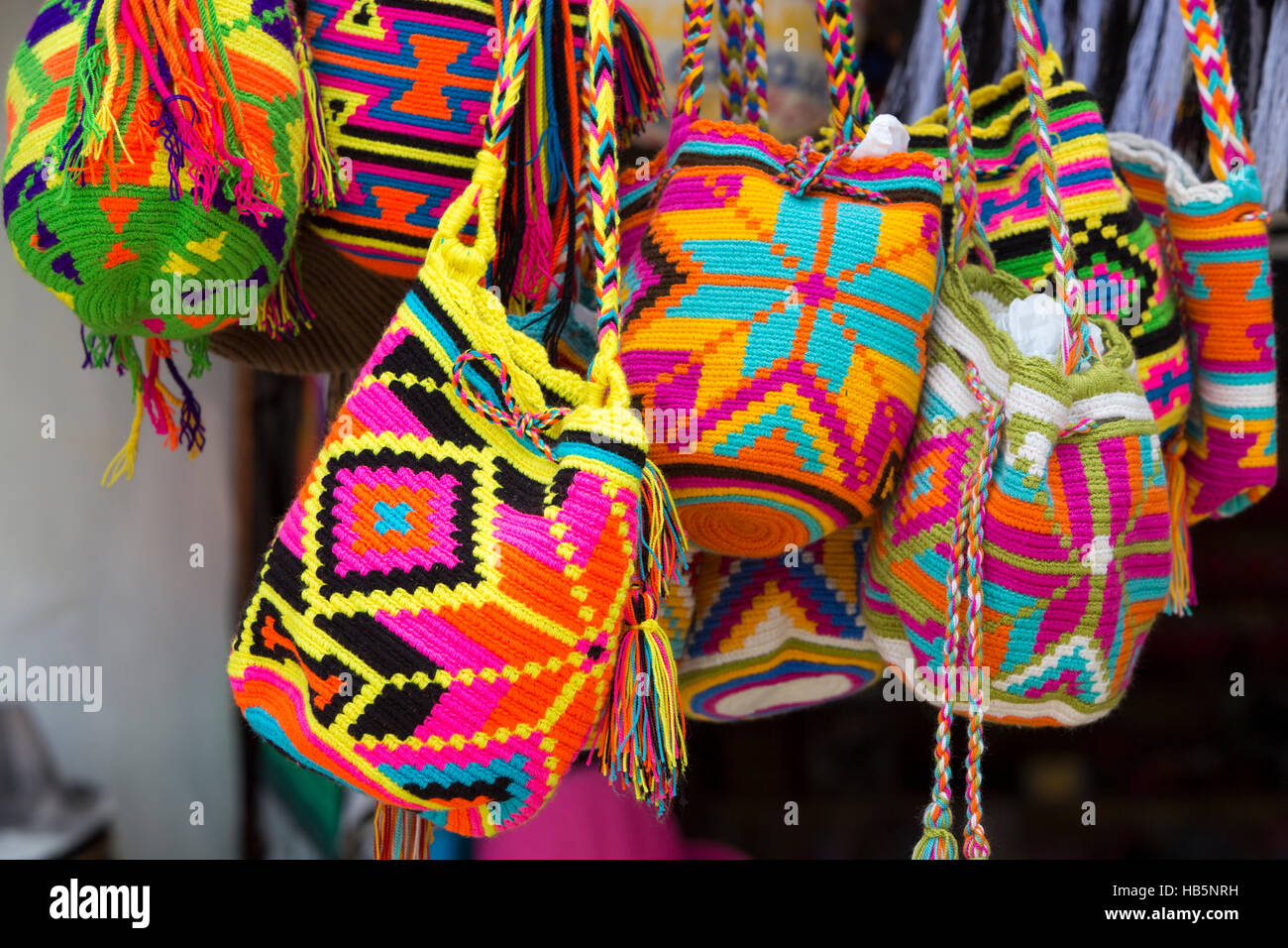 Wayuu handcrafted mochilas hi-res stock photography and images - Alamy
