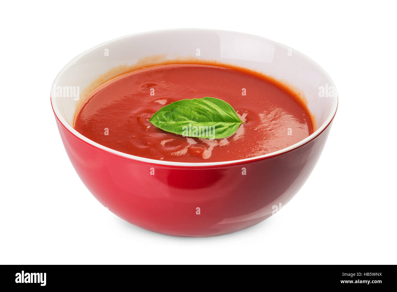 fresh tomato soup Stock Photo - Alamy