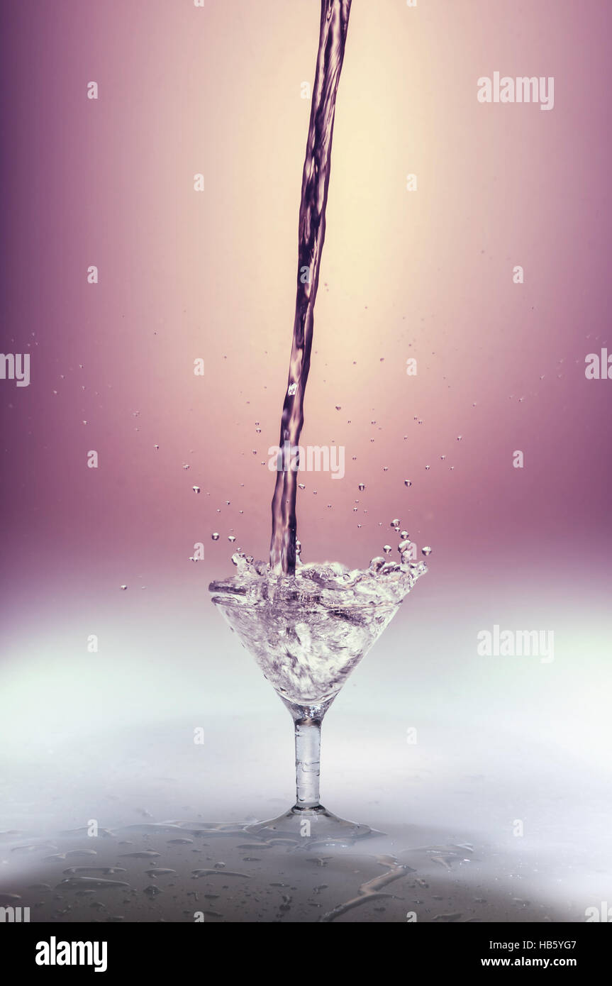 cold splashing water drink Stock Photo - Alamy