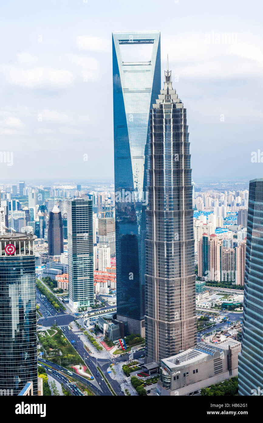 Luftaufnahme von shanghai hi-res stock photography and images - Alamy