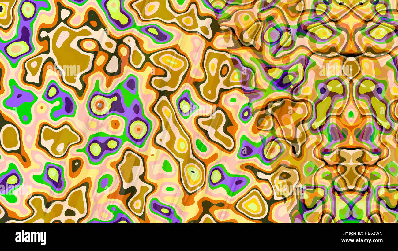 Psychedelic warped pattern hi-res stock photography and images - Alamy