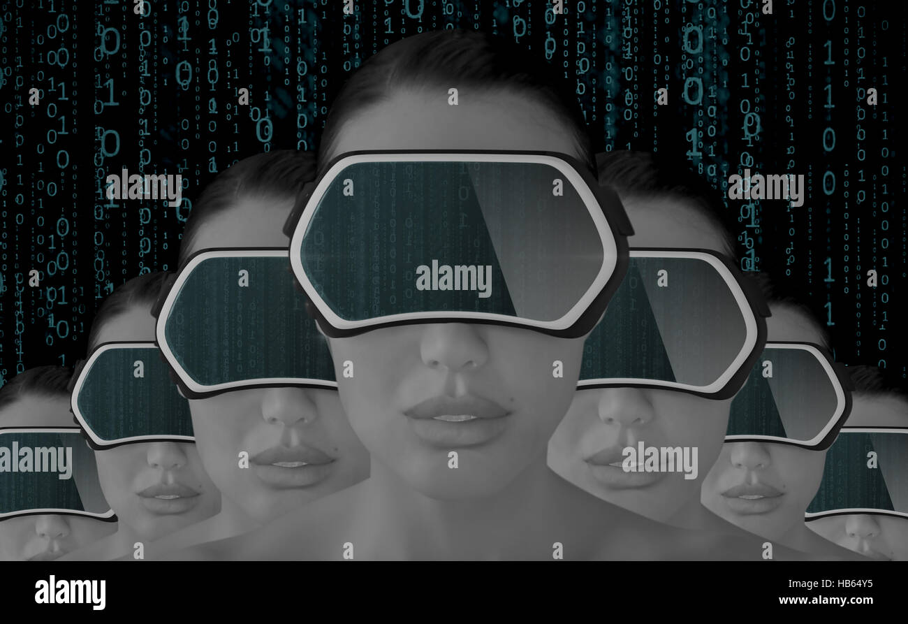 Virtual Reality Concept Stock Photo - Alamy