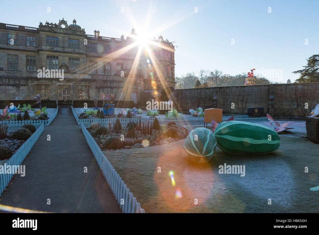 Longleat Festival of Light Stock Photo Alamy