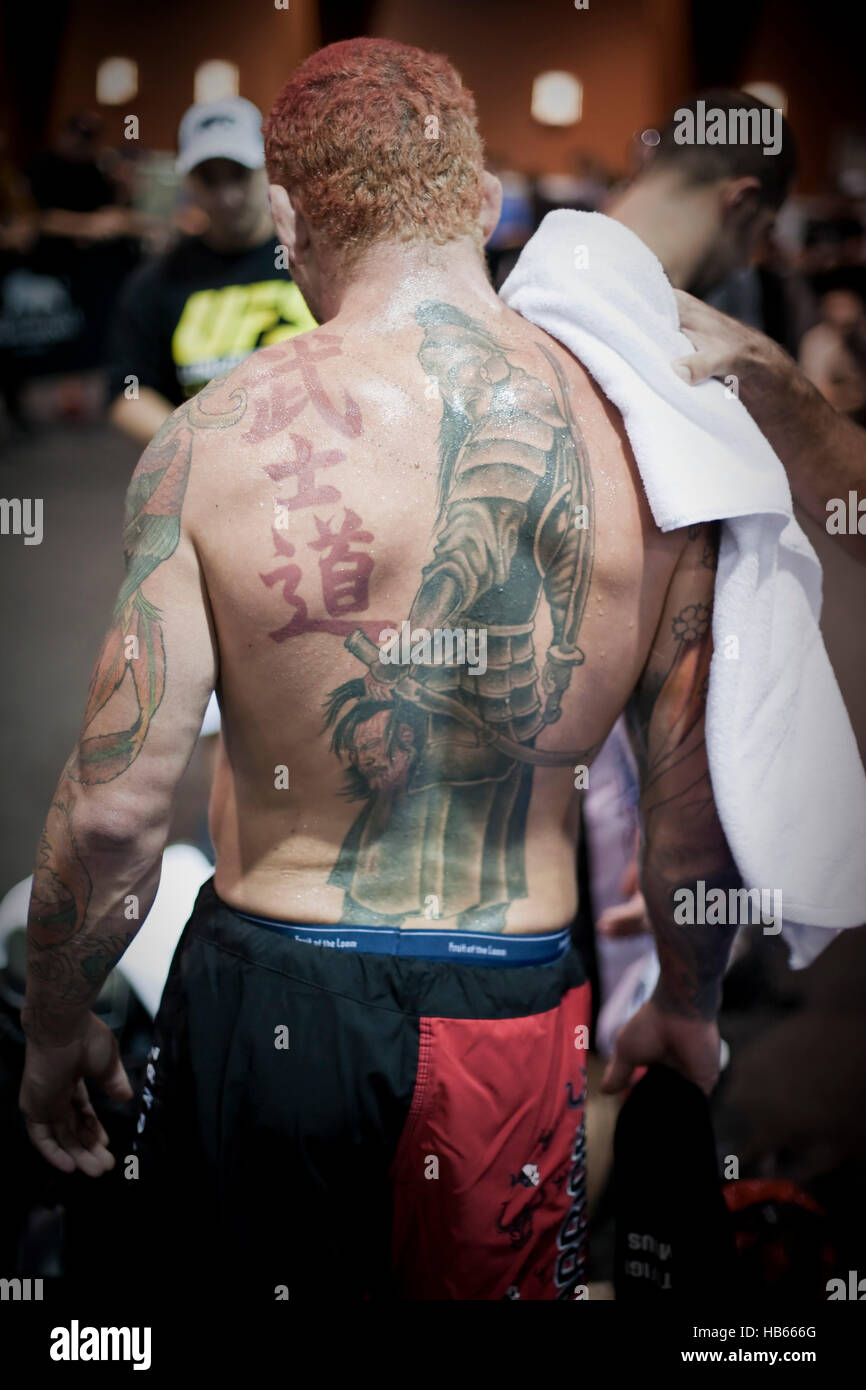 Tatoo On Back High Resolution Stock Photography And Images Alamy
