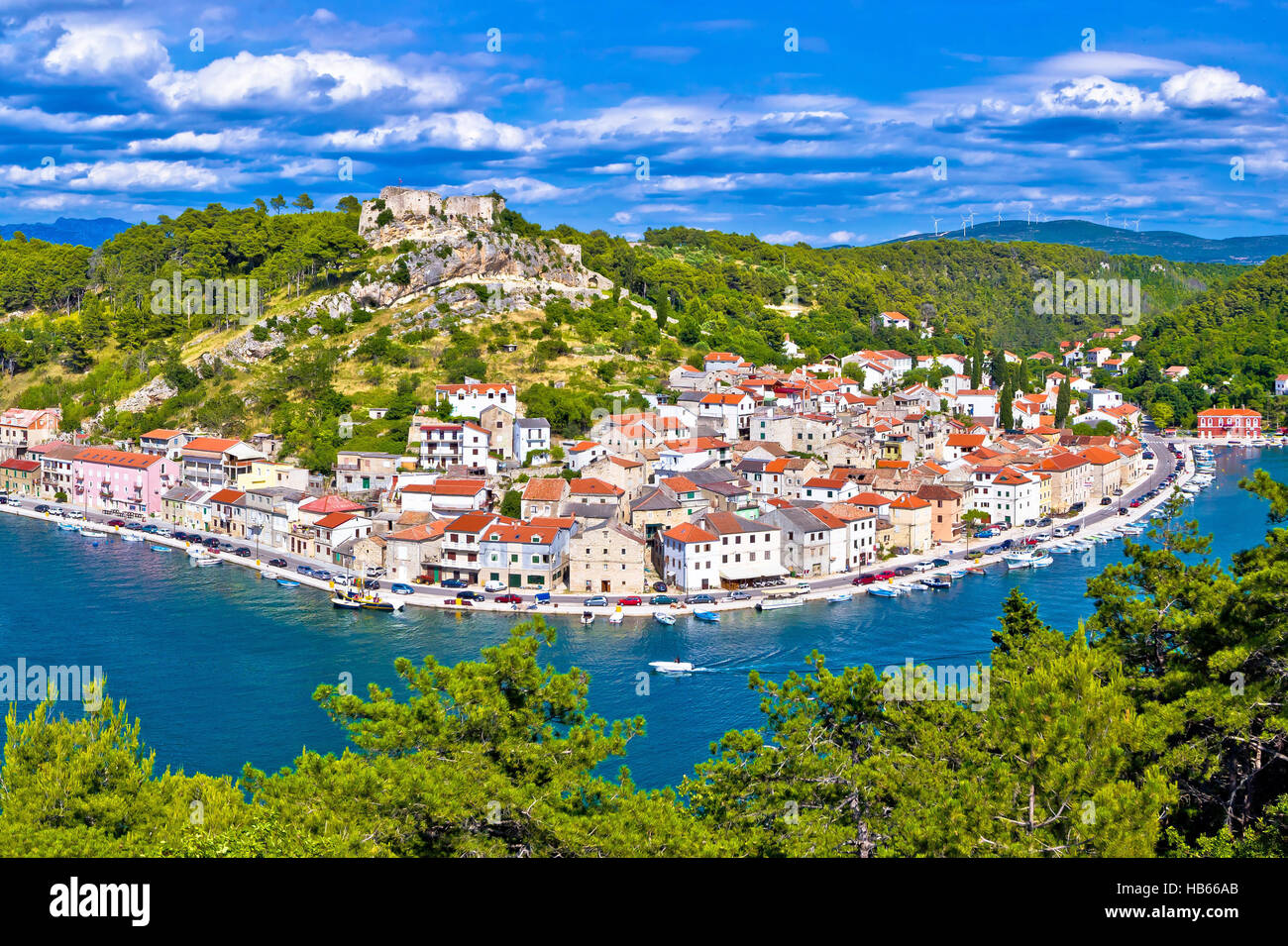 Novigrad Dalmatinski Waterfront And Bay View Stock Photo Alamy Novigrad Dalmatinski Waterfront And Bay View Stock Photo Alamy