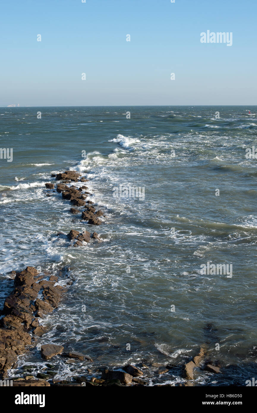 The foreshore at Peveril Point, Swanage, Dorset Stock Photo Alamy