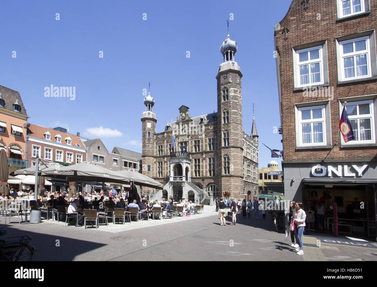 Venlo, Netherlands, Townhall Stock Photo