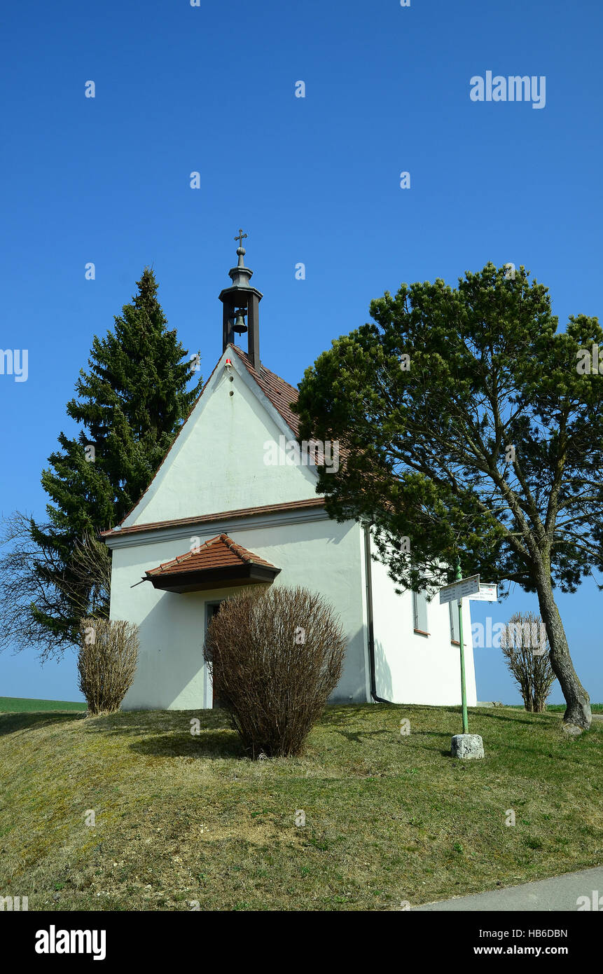 chapel, prayer site, swabian alb, germany Stock Photo