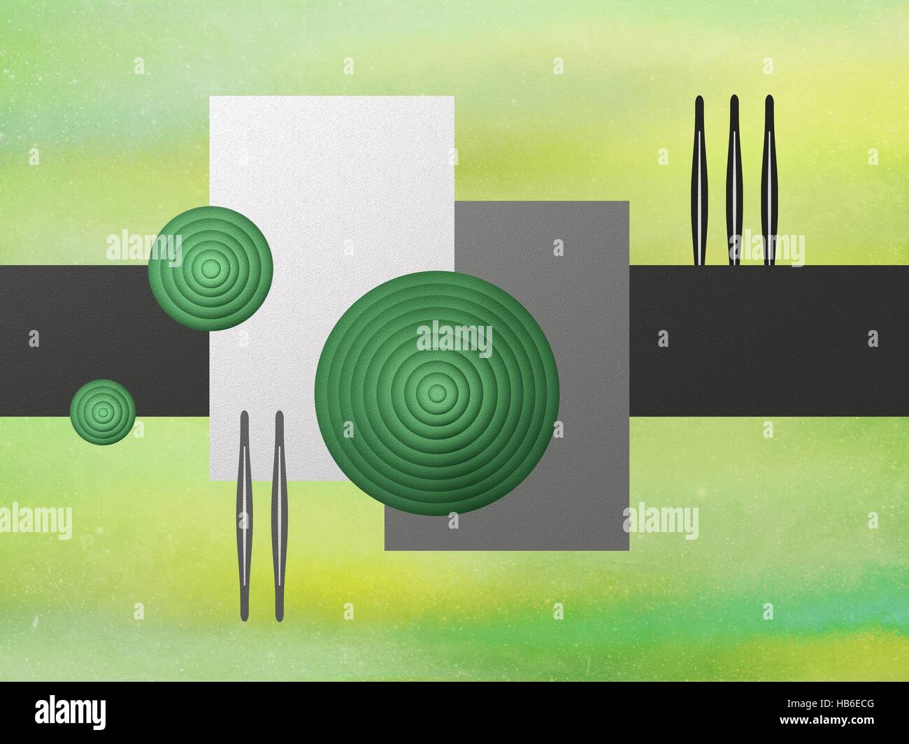 Modern art Stock Photo