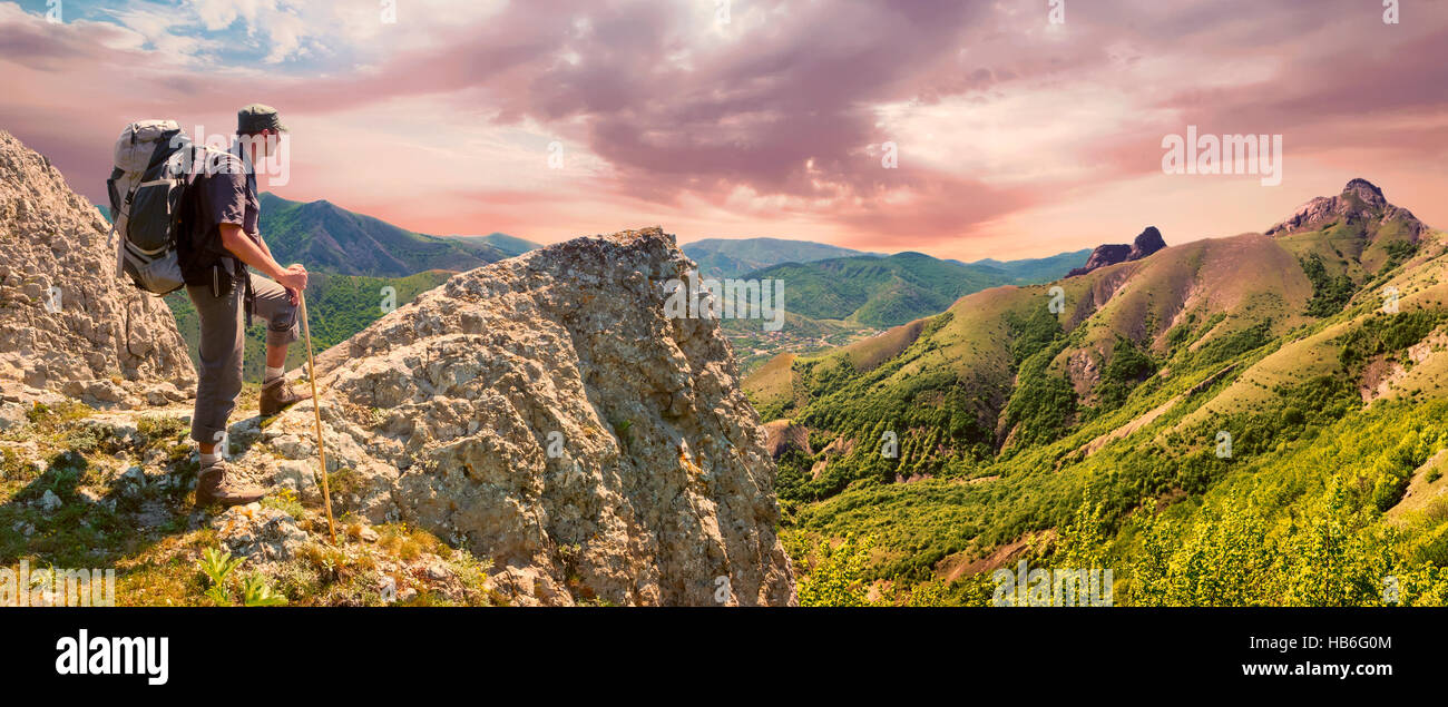 Top of mountains hi-res stock photography and images - Alamy