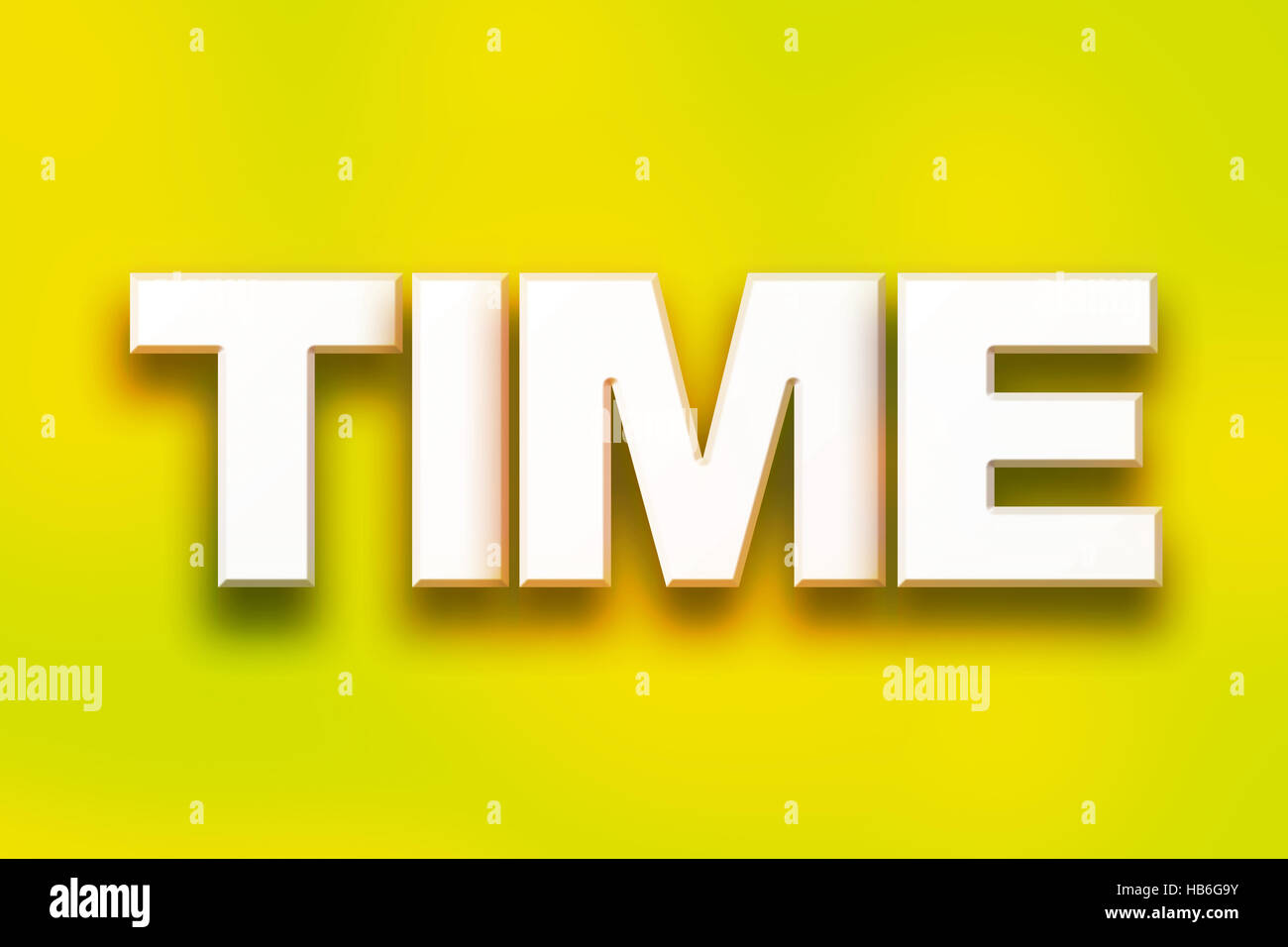 the-word-time-written-in-white-3d-letters-on-a-colorful-background