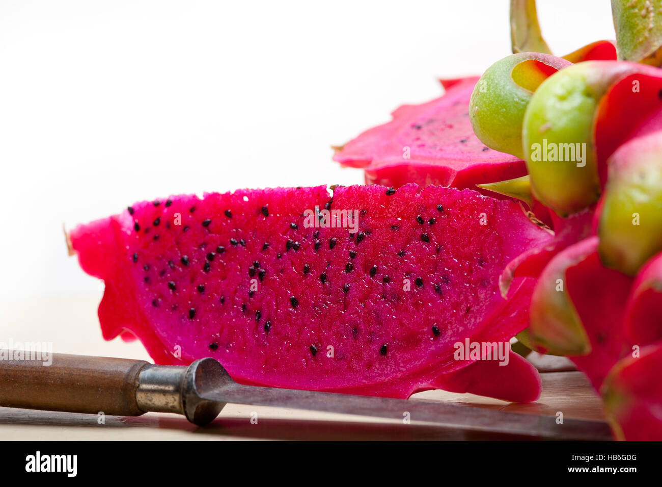 fresh dragon fruit Stock Photo Alamy