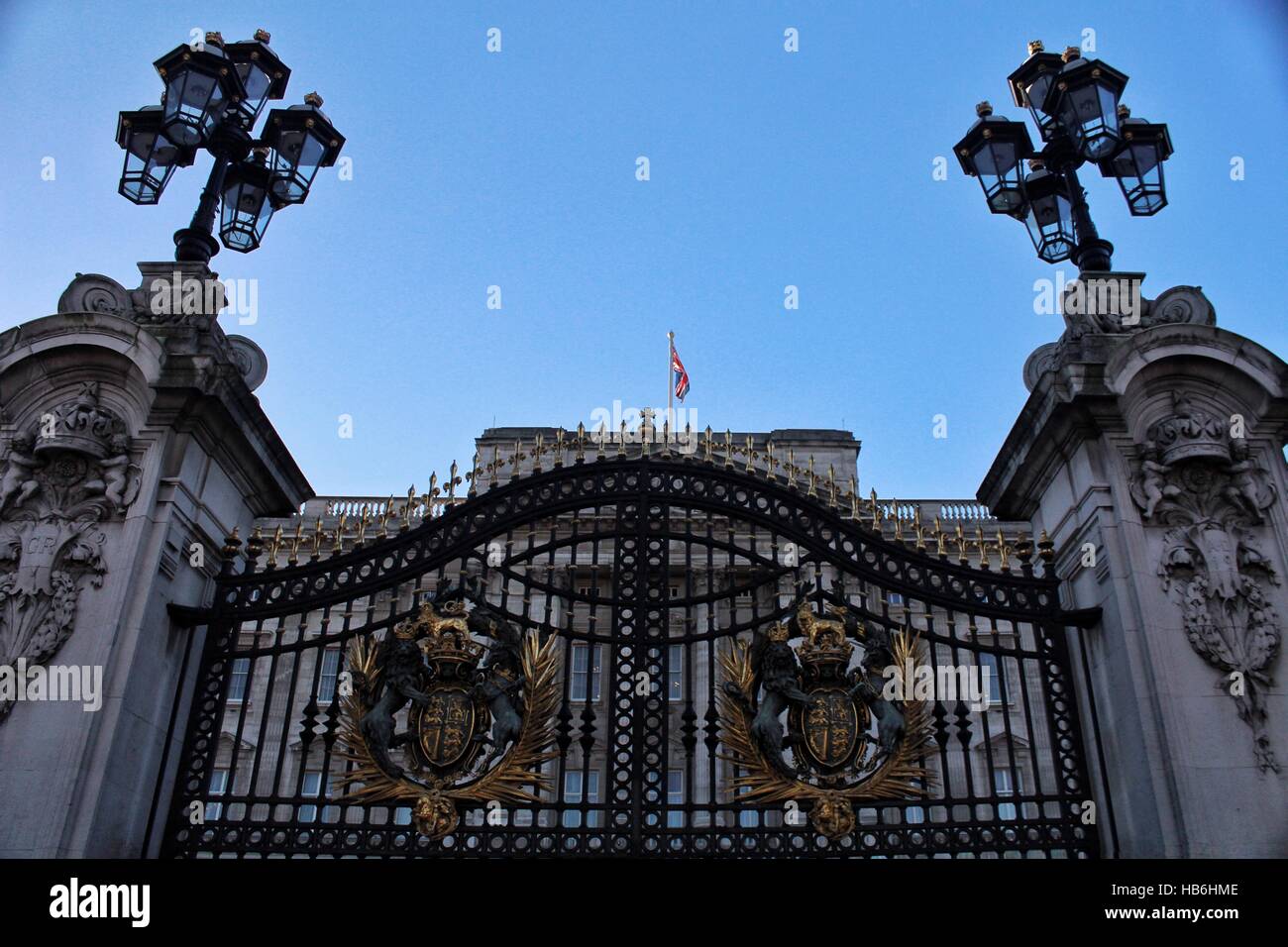 Buckingham Palace Stock Photo