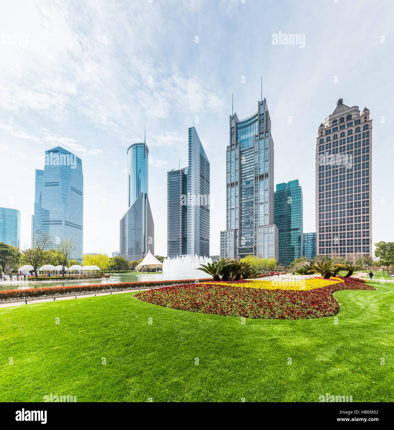 Lujiazui central greenland hi-res stock photography and images - Alamy