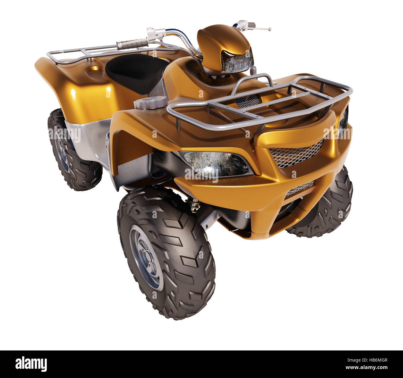 ATV Quad Bike Stock Photo Alamy