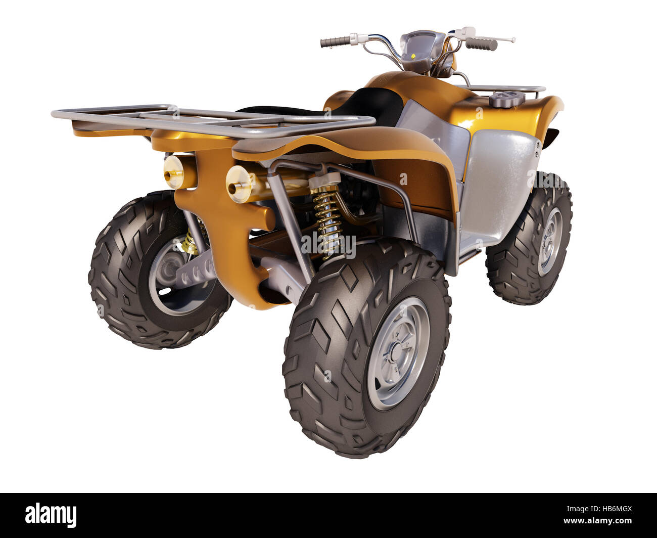 ATV Quad Bike Stock Photo Alamy