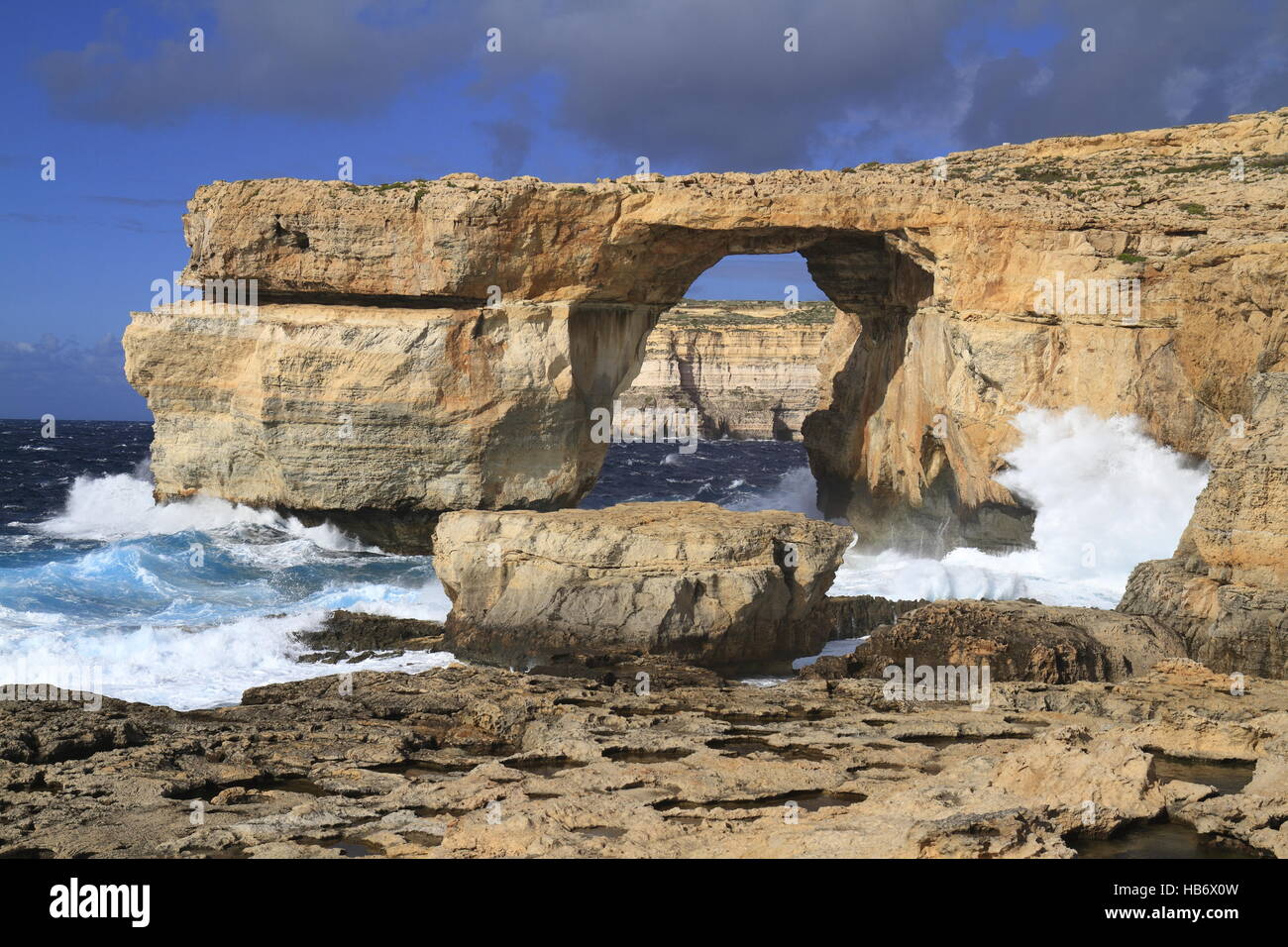 Azure Window, Gozo Malta Stock Photo Alamy