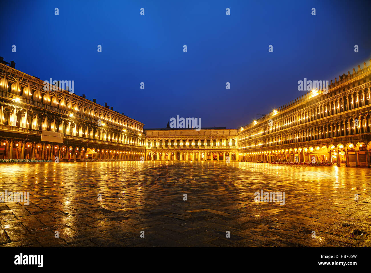 San Marco square in Venice Stock Photo