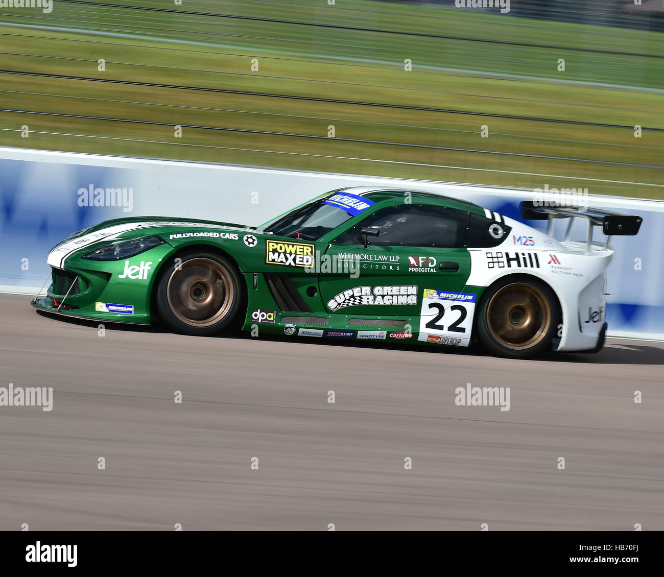 Ben Green, Ginetta G55, Ginetta GT4 SuperCup, BTCC Rockingham ...