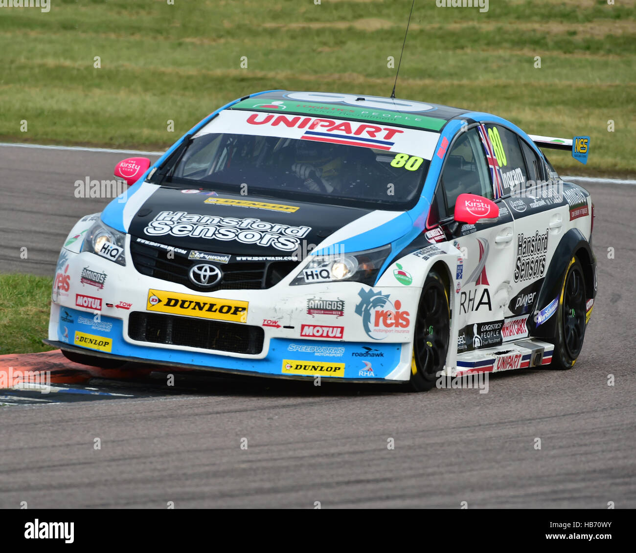 Tom Ingram, Toyota Avensis, BTCC Rockingham, Rockingham Motorsport