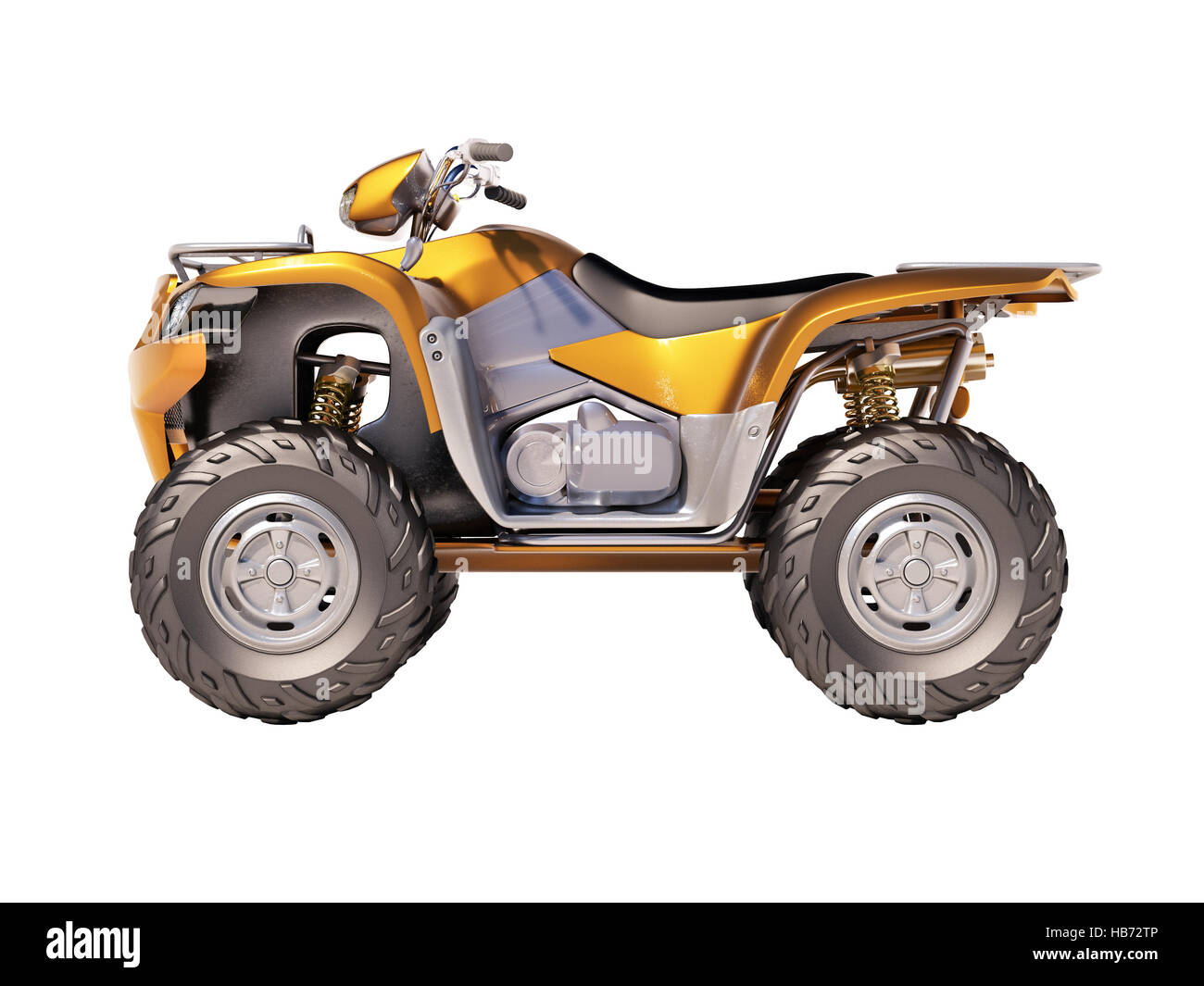 ATV Quad Bike Stock Photo Alamy