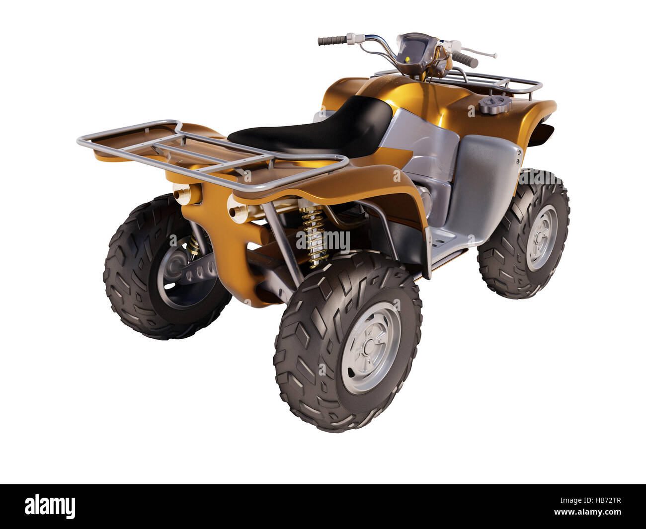 ATV Quad Bike Stock Photo Alamy