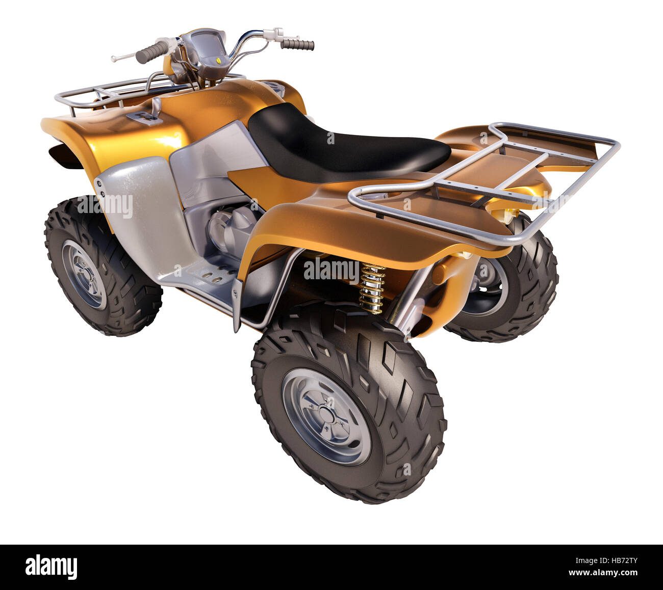 ATV Quad Bike Stock Photo - Alamy