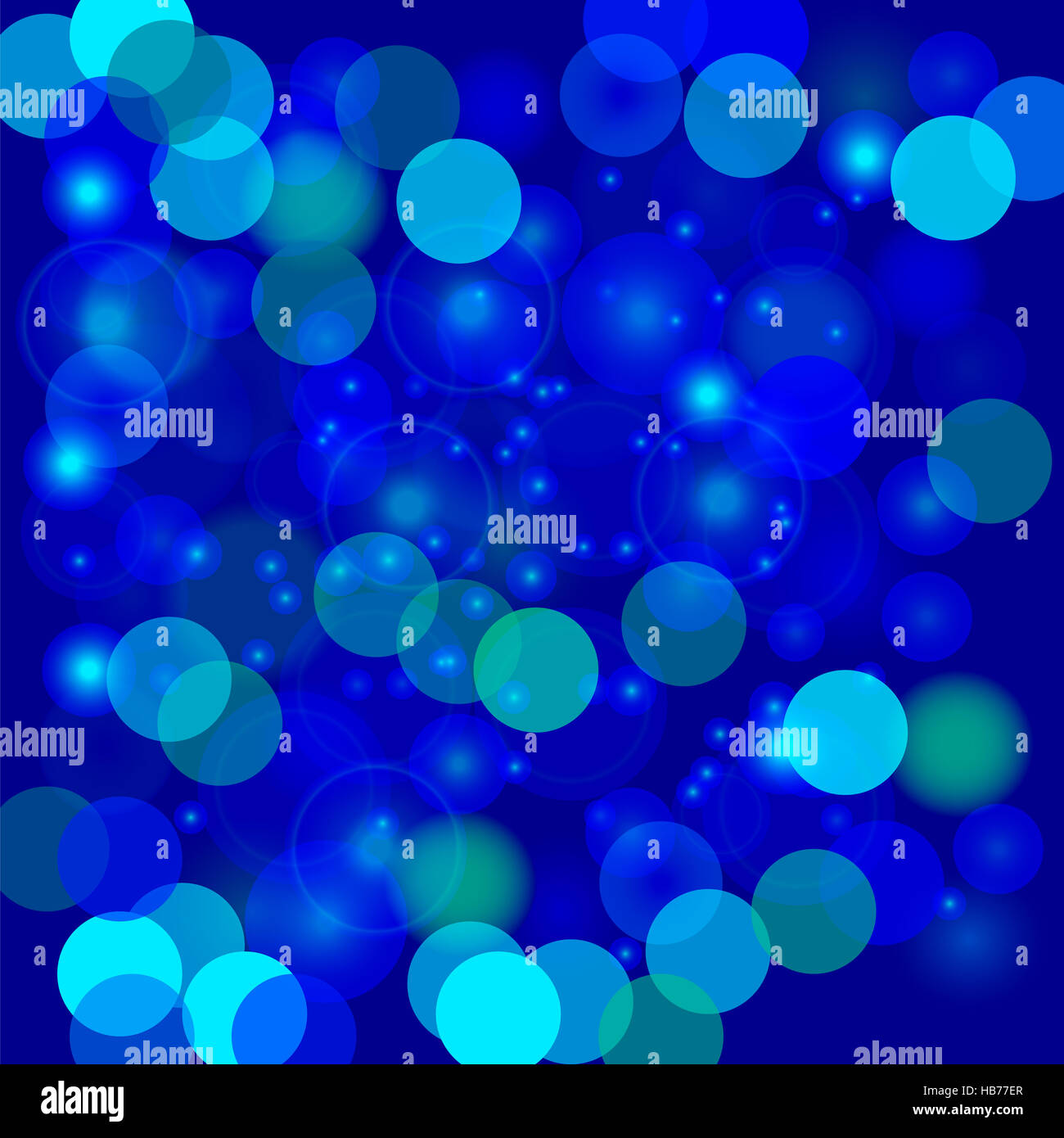 Abstract Blue Light Pattern. Stock Photo