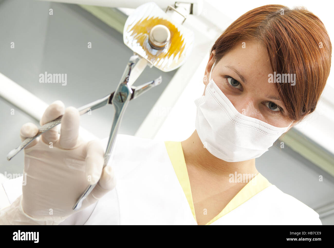 a dentist clamp Stock Photo Alamy