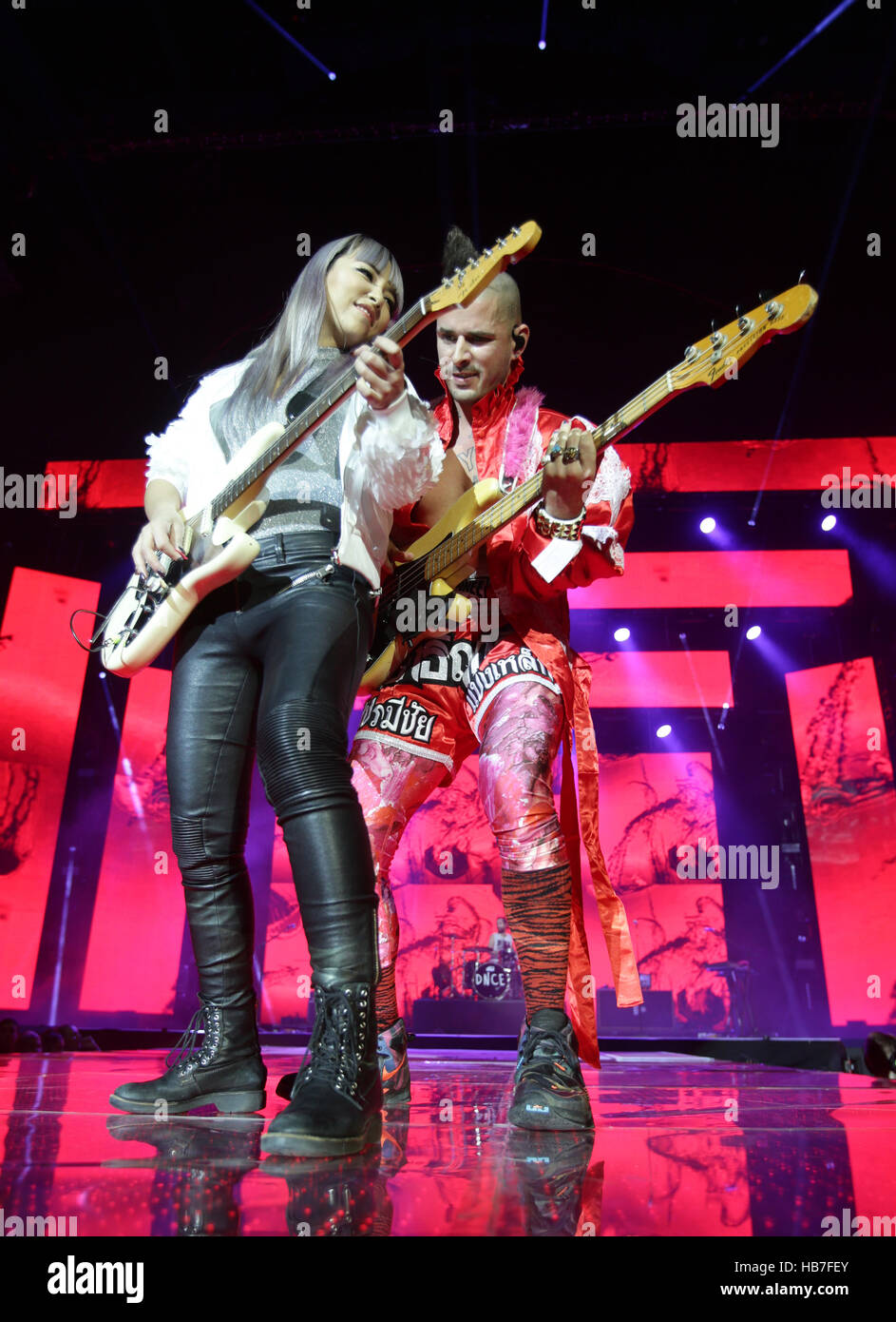 Cole whittle dnce performs on stage capitals jingle bell ball hi-res