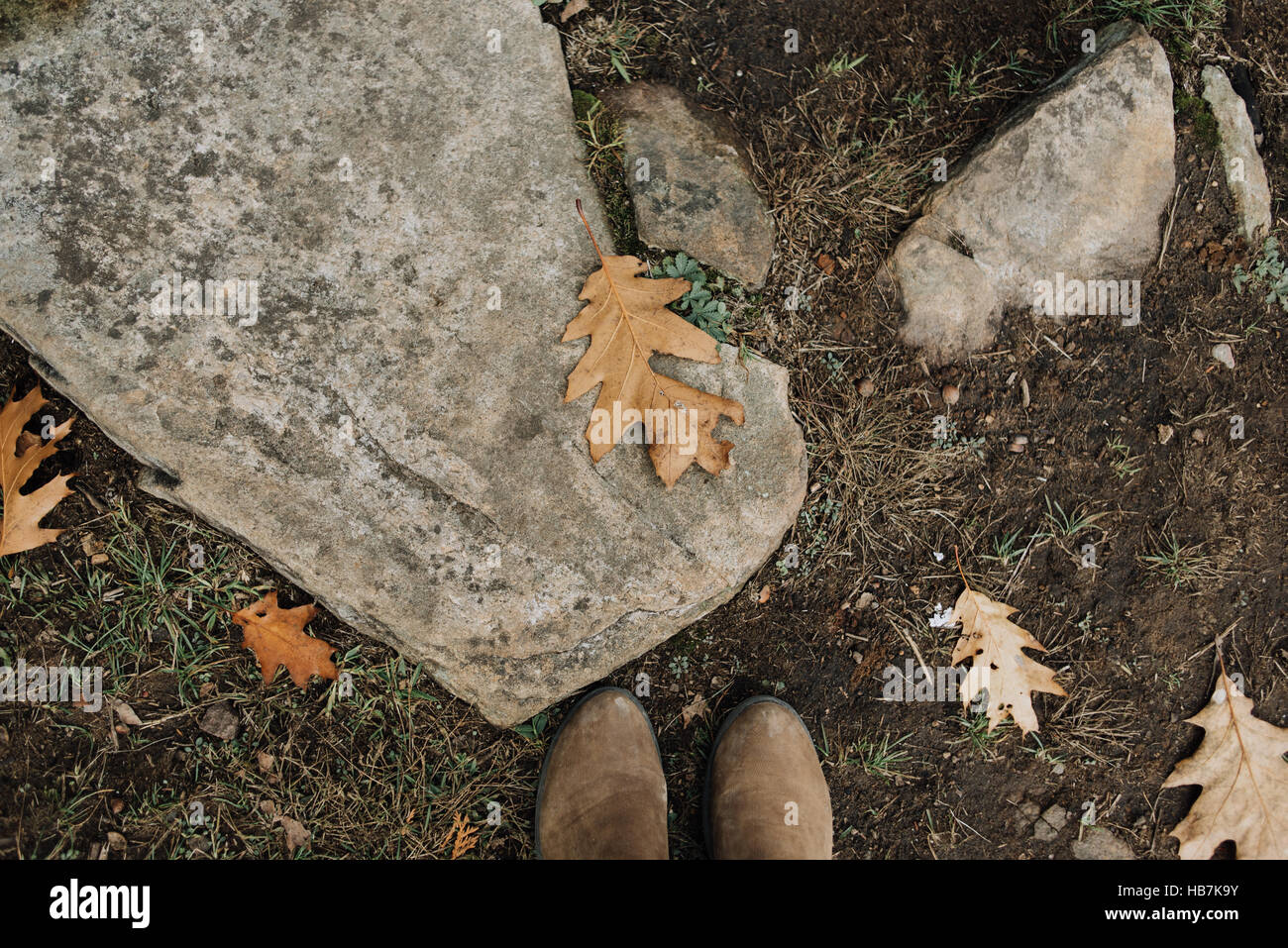 Feet on rocks hi-res stock photography and images - Alamy